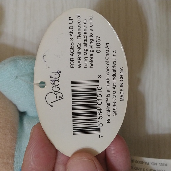 Vintage Bumpkins Lot of 3 Christmas Mug, Bean Bag Baby & Tooth Fairy Figurine - Picture 3 of 11